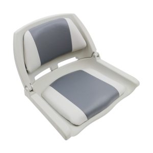 Lightweight Folding Boat Seat - Grey/Charcoal main