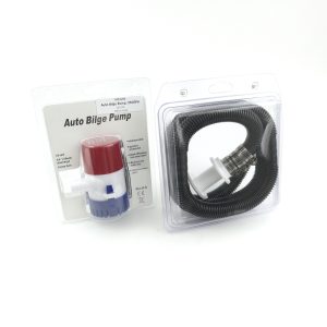 Automatic Bilge Pump + Hose + Thru Hull Complete Set / 550GPH / 1100GPH 12V
