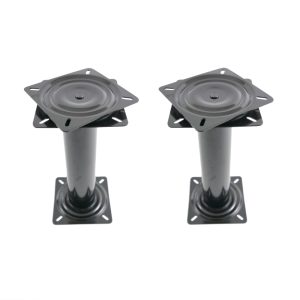 Pair of Boat Seat Pedestal with Integral Swivel