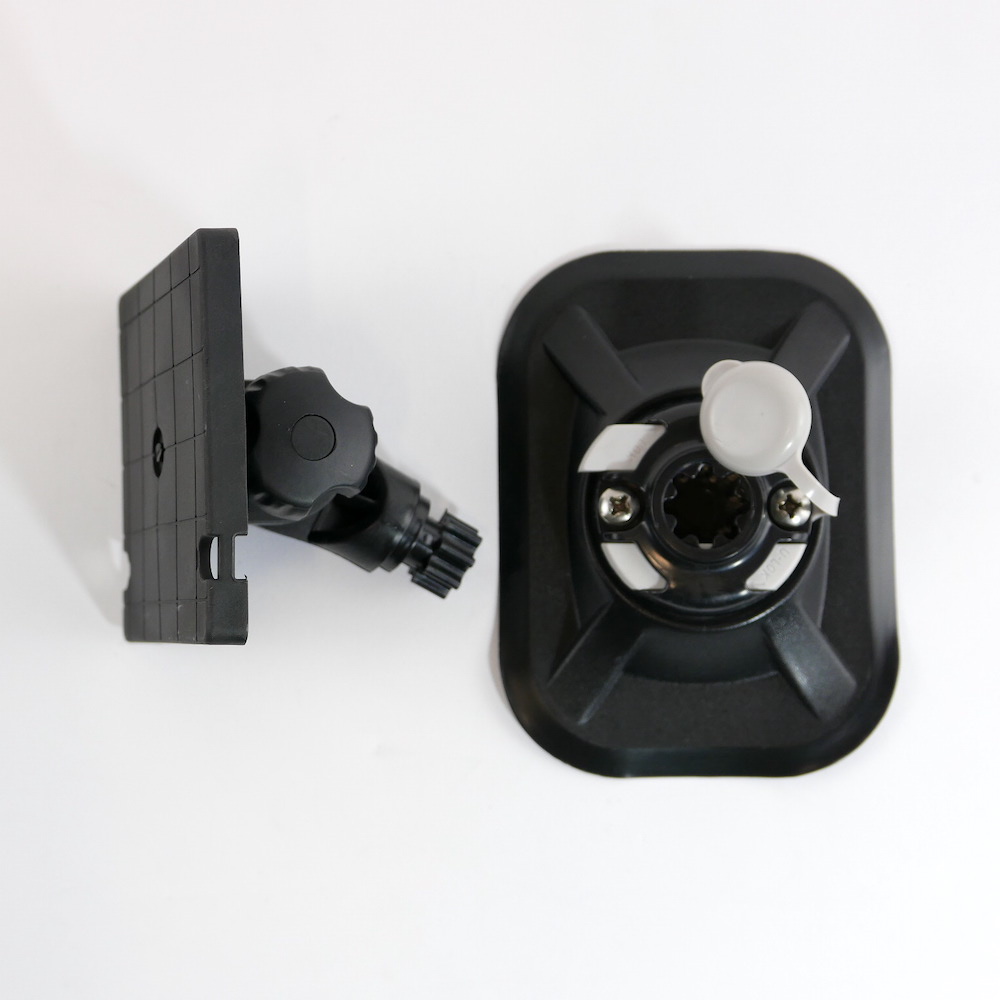 MidMarine Fish Finder Mount With Universal Q Port Base For Inflatable Boat Kayak