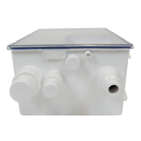 750GPH Shower Sump and Pump front view