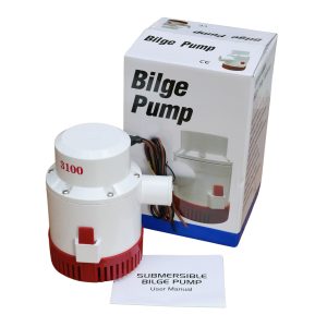 3100 GPH 24V DC Submersible Bilge Pump, for Marine Boat Yacht